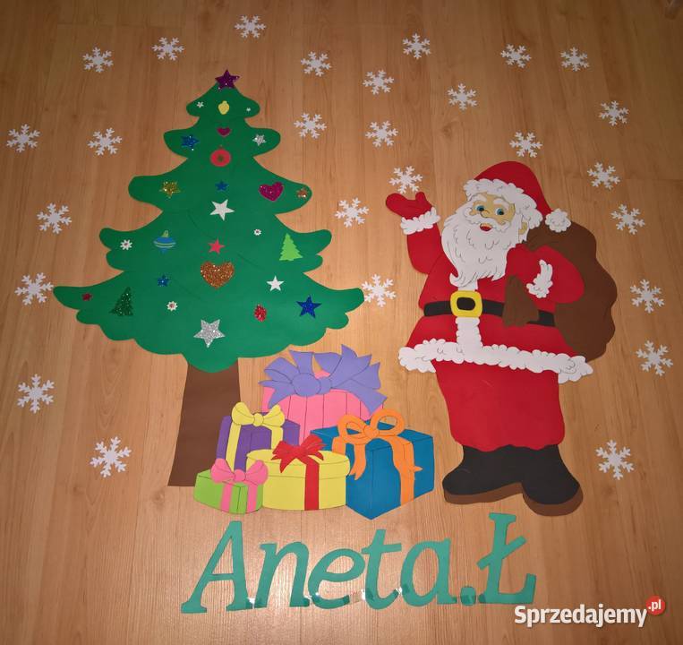 Dekoracje na Boże Narodzenie z brystolu Pozostałe Ryki