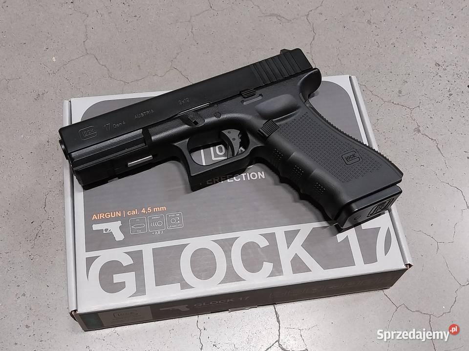 Pistolet wiatrówka Glock 17 gen 4 45 mm BB CO2 Czeladź