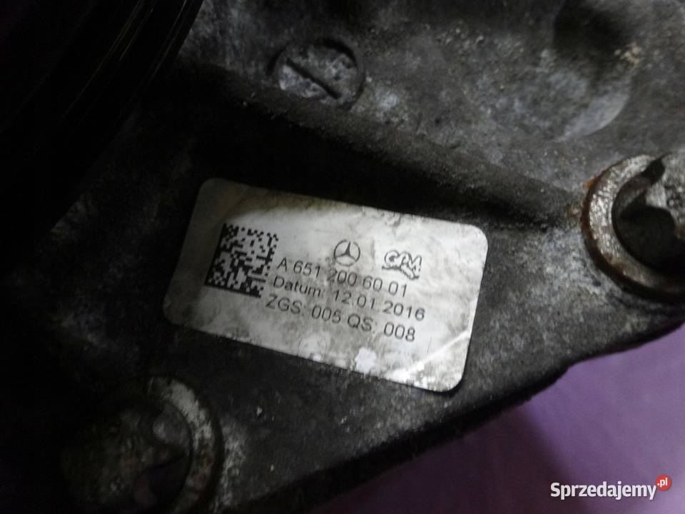 MERCEDES W205 22 CDI 17R 163 A6512006001 POMPA świętokrzyskie sprzedam