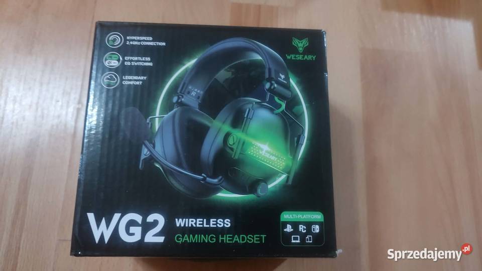 Słuchawki nauszne weseary WG2 gamingowe Książ Wielkopolski