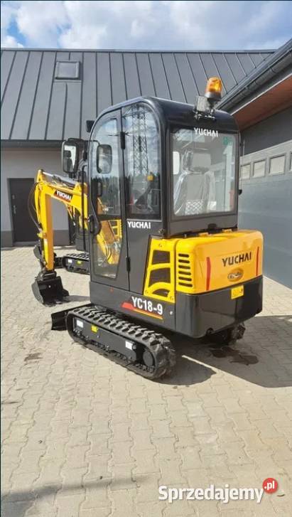 Koparka NEX 1850 YUCHAI YC189 Yanmar 3tnv76 g Koparki sprzedam