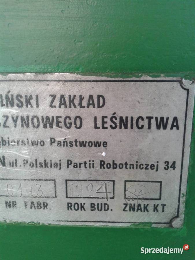 Wyciagarka leśna piła dewalt wyrówniarka Myślenice