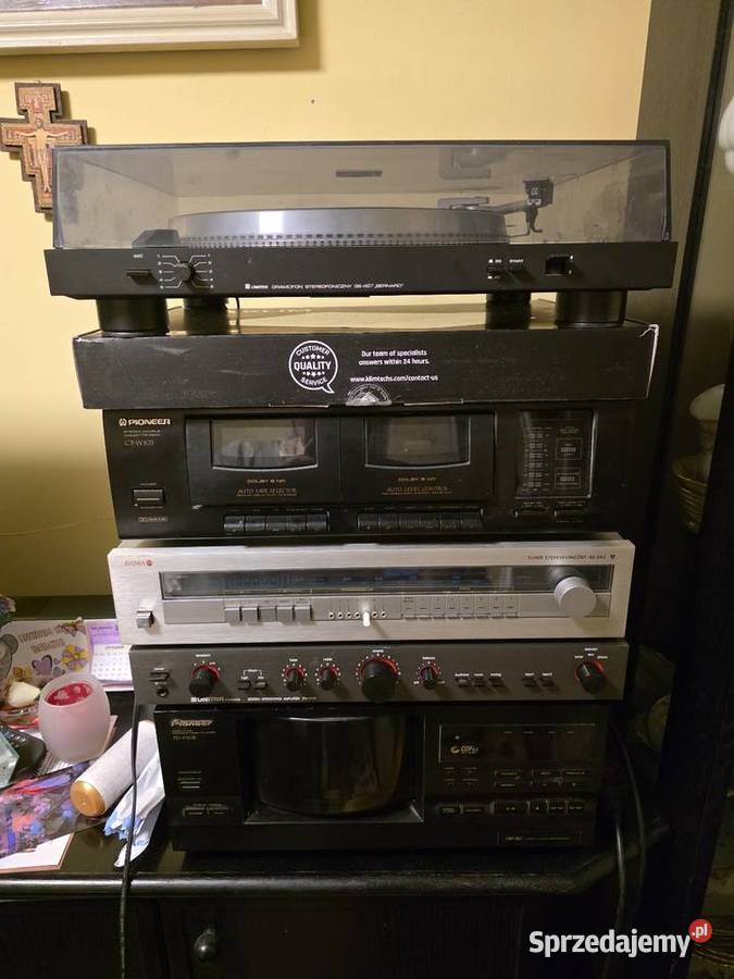 Wzmacniacz Foinica tuner Unitra gramofon Brnard Łomża sprzedam