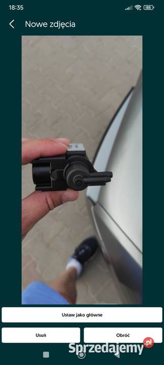 Zawór czujnik podciśnienia alfa Romeo 159 sprzedam