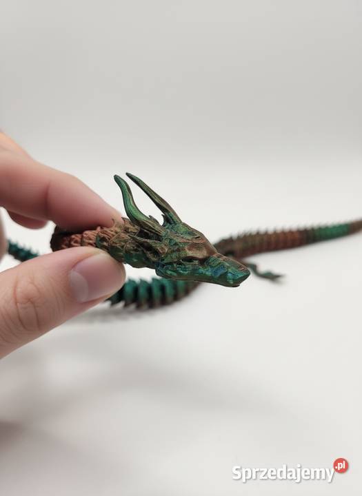 Duży Ruchomy Smok 3D HAKU 50 Antystres Losowy małopolskie Krzyszkowice