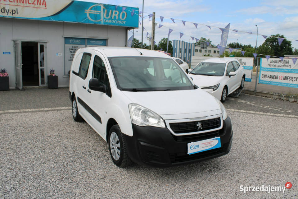 Peugeot Partner Fvat Salon Gwarancja czujniki II autoalarm mazowieckie Warszawa
