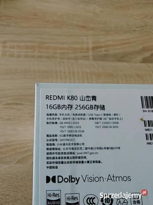 Nowy Redmi K80 16GB256GB Nowy zielony Xiaomi Lublin