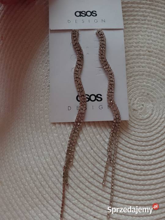 ASOS MEGA długie bogato zdobione kolczyki z Dla kobiet Kraków sprzedam