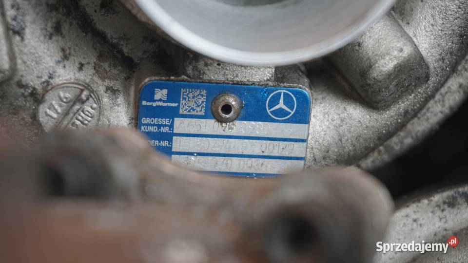 SPRINTER 22 CDI 18r 140 651955 turbina Suków