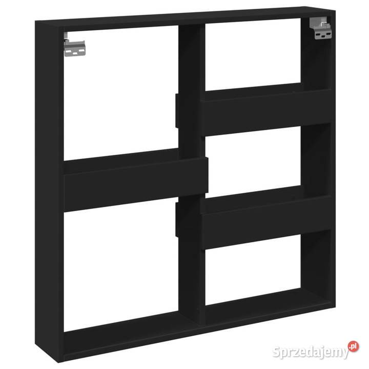 Szafka ścienna czarna 80x15x80 materiał mazowieckie Warszawa