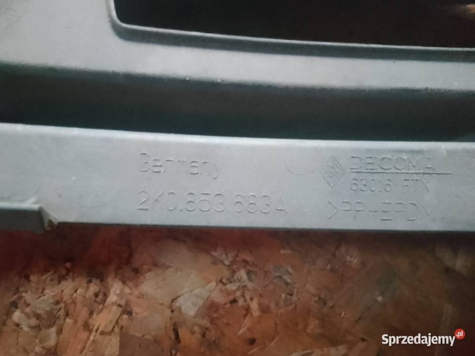 Zaślepki zderzaka VW Caddy III pomorskie Cewice sprzedam