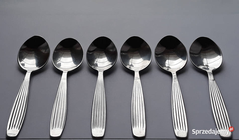 Łyżeczki do herbaty 1 PASECZKI PASKI Gerlach PRL