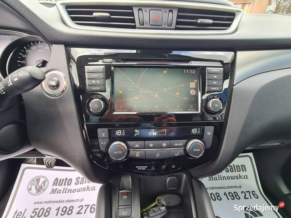 Nissan Qashqai SzklanyDach Navi 2xPDC Kamera 360