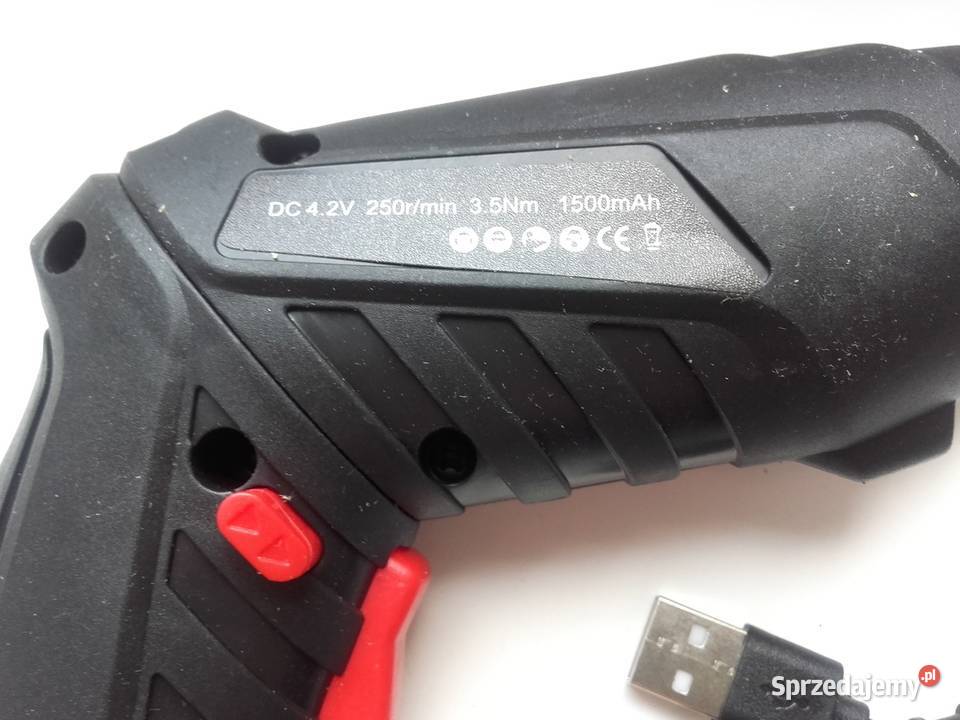 Wkrętak akumulatorowy 42V ZHCY 1500mAh 250RPM Bydgoszcz