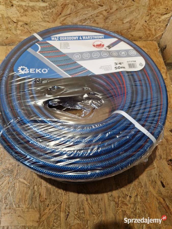 Wąż ogrodowy 4 Warstwowy 34 50m GEKO Ogród Głogowa