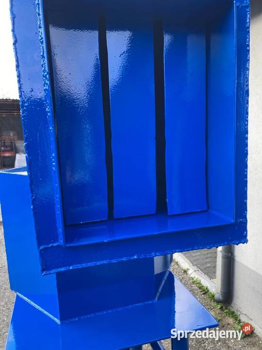 Młyn zagęszczarka do folii niebieski