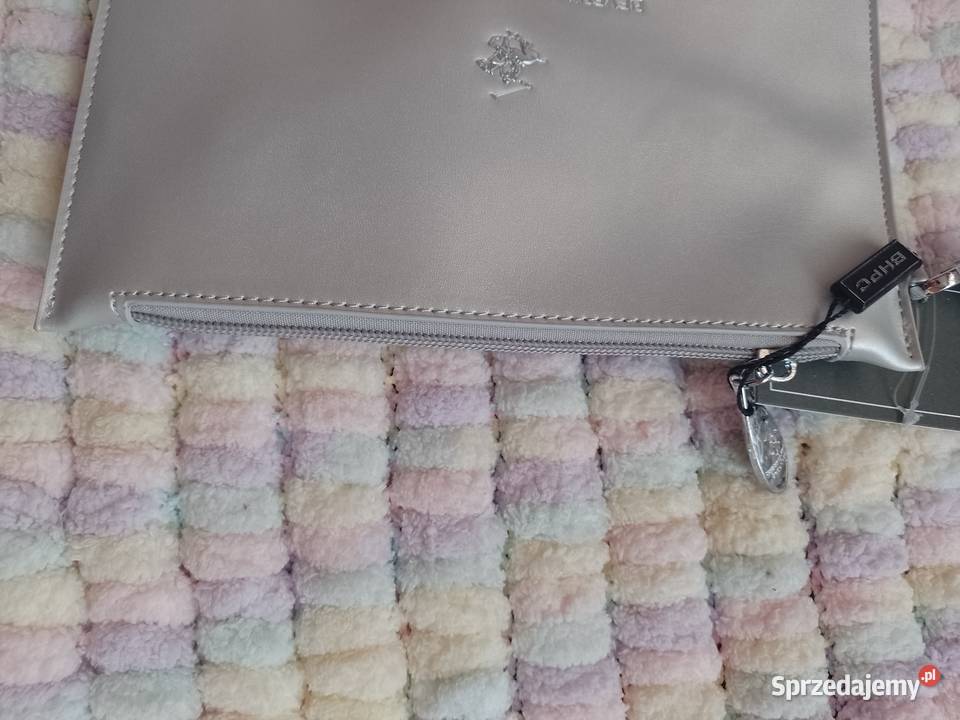 Beverly Hills Polo ClubSrebrna saszetka portfel Galanteria i dodatki