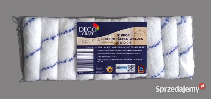 Deco Craft Zestaw 10 wałków malarskich w Chrzanów