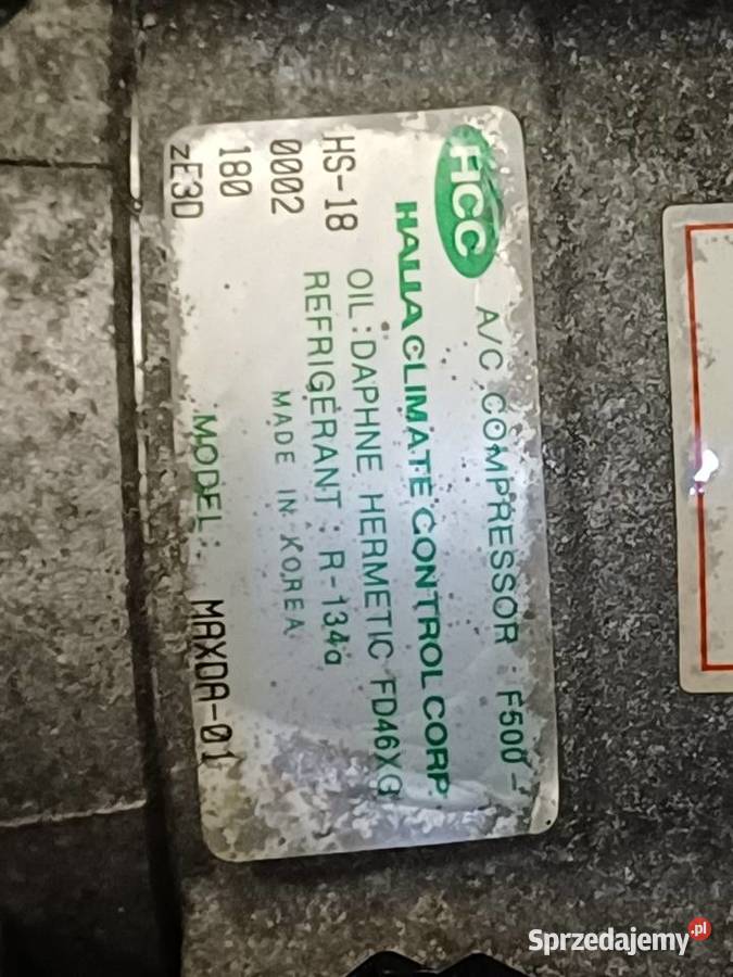 Hyundai Santa fe 20 crdi sprężarka klimatyzacji Nowy Tomyśl