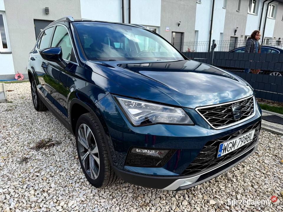 SEAT ATECA EXCELLENCE 2019R 15 TSI DSG KAMERY mazowieckie Żyrardów sprzedam