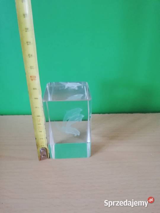 Kryształowa kostka z lat PRL Warszawa sprzedam