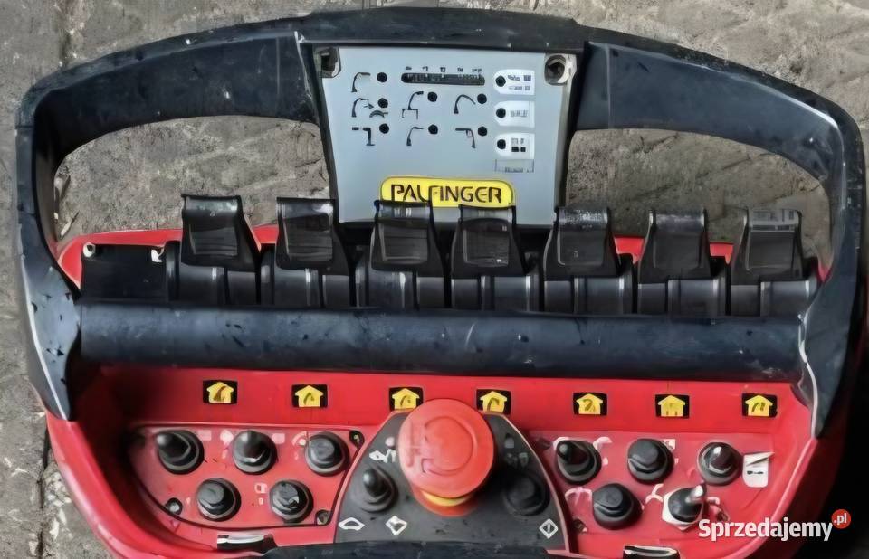 Scanreco pilot PALFINGER P2 HMF RC400 PM HIAB Rok produkcji 2010 małopolskie Dąbrowa Szlachecka