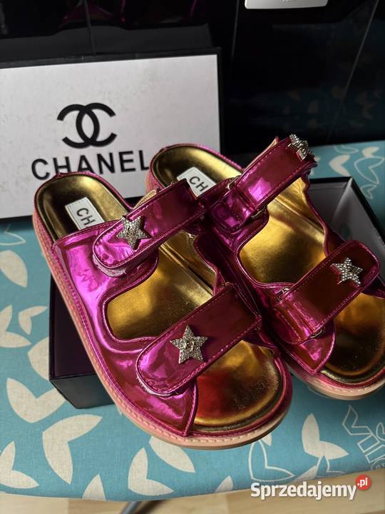 Klapki damskie CHANEL Lublin sprzedam