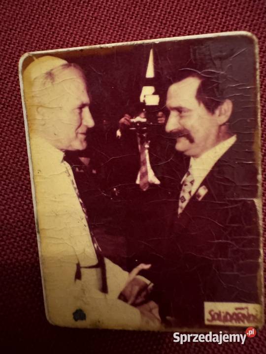 Przypinka znaczek z czasów PRL lata 80te Częstochowa sprzedam