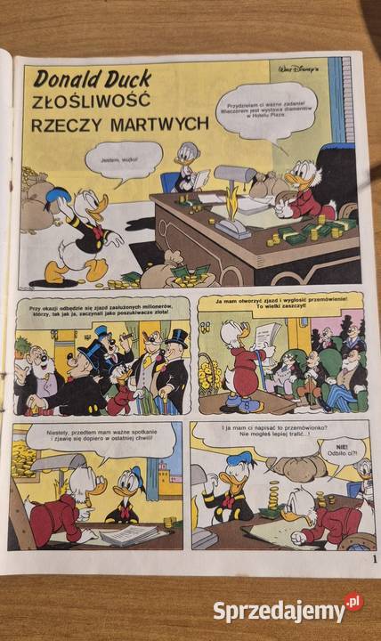 Disney komiksy Myszka Miki i Kaczor Donald 6 Polskie Racibórz