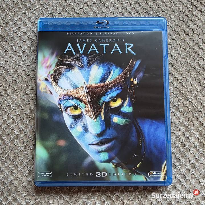 bluray 3D bluray DVD AVATAR limited edition Kraków sprzedam