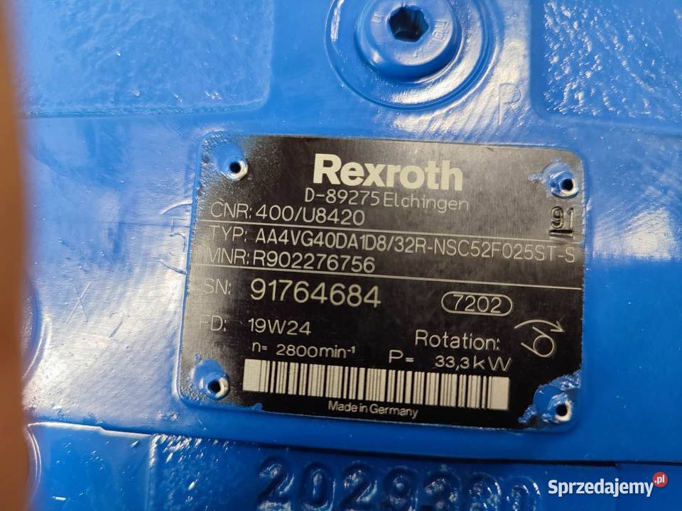 Pompa hydrauliczna R902276756 Rexroth