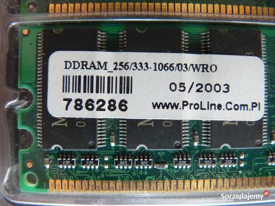 Pamięć PC2700 MPC DDRAM 256333 dolnośląskie Wrocław