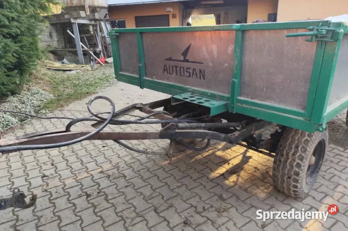 Sprzedam przyczepę wywrotkę Sanok D45 kaczka Kamionna sprzedam