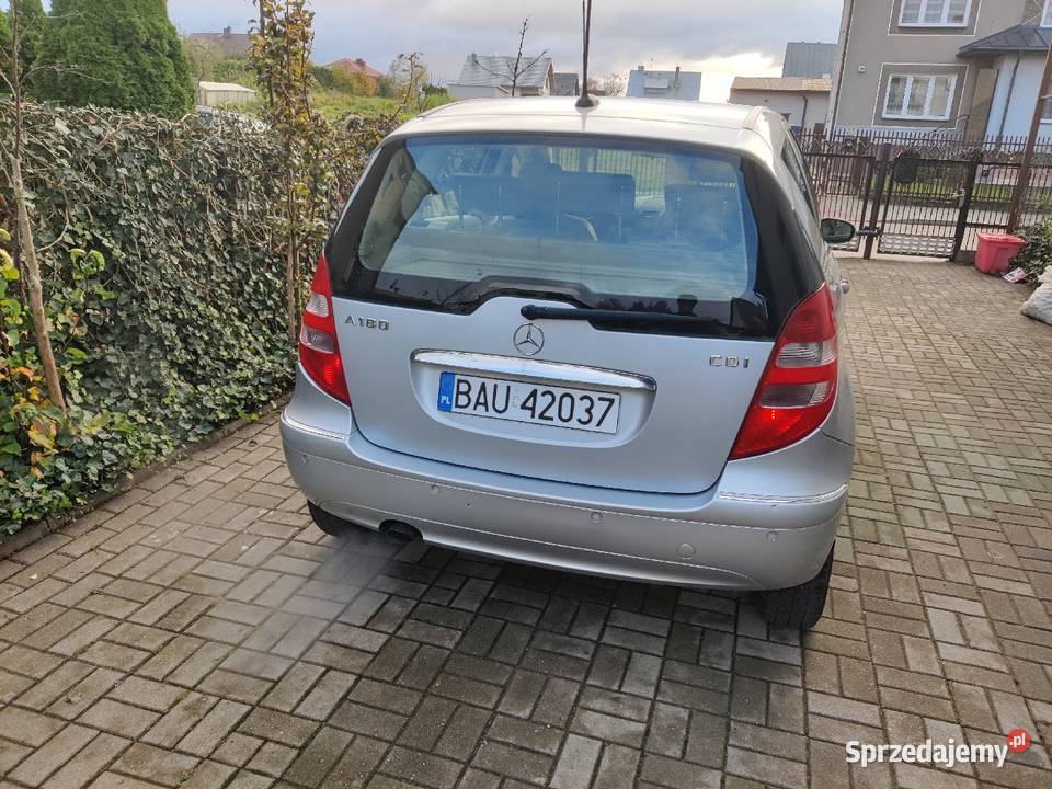 Mercedes A180 CDI w169 manual skóra elegance isofix