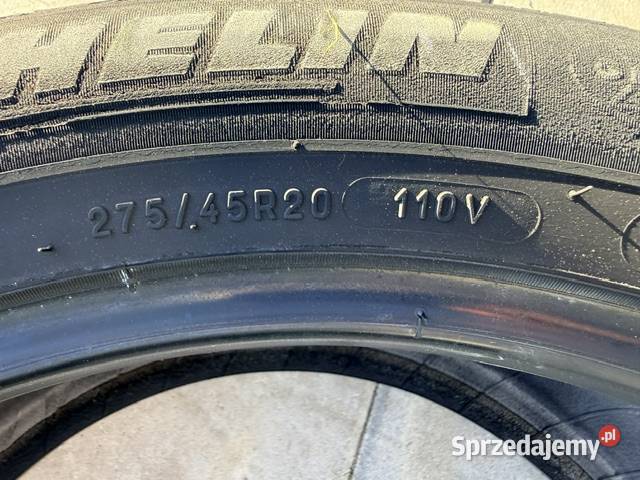 MICHELIN LATITUDE SPORT 3 27545 R 20 4mm 4 kpl Rok produkcji 2017