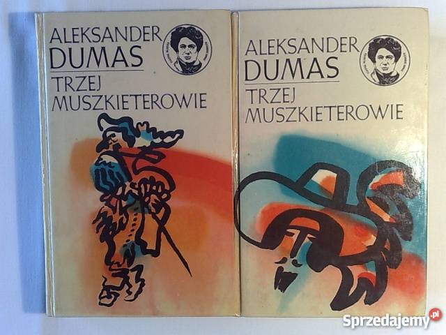 Aleksander Dumas Trzej muszkieterowie 2 tomy Katowice