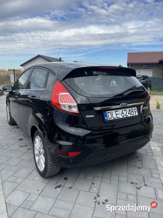 Ford Fiesta TITANIUM zarejestrowany gotowy do reflektory ksenonowe dolnośląskie Rosochata
