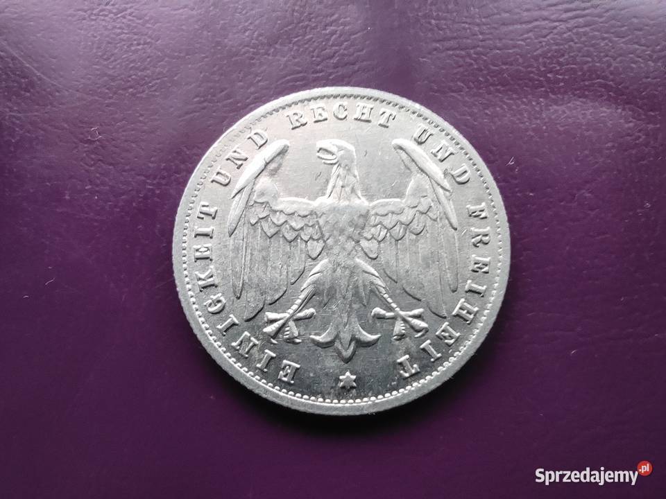 Moneta Niemcy 500 Marek 1923 A Rzadka Piękna