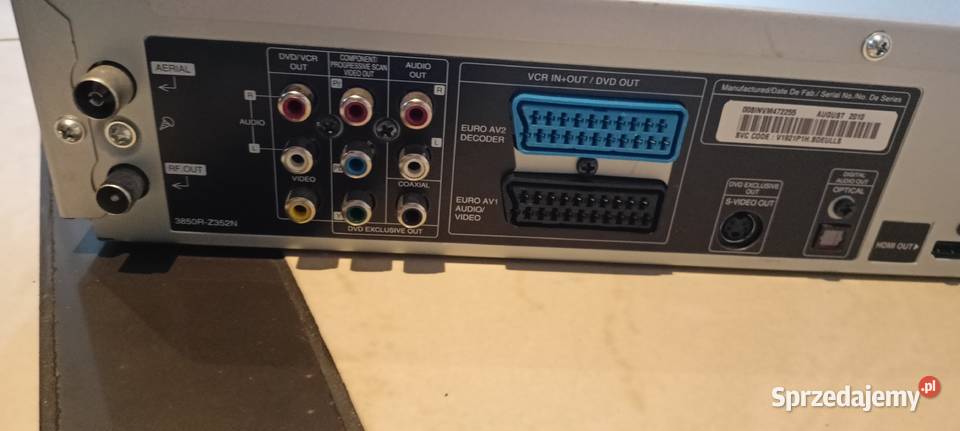 LG 192H Dvd player videorecorder pilot świętokrzyskie sprzedam