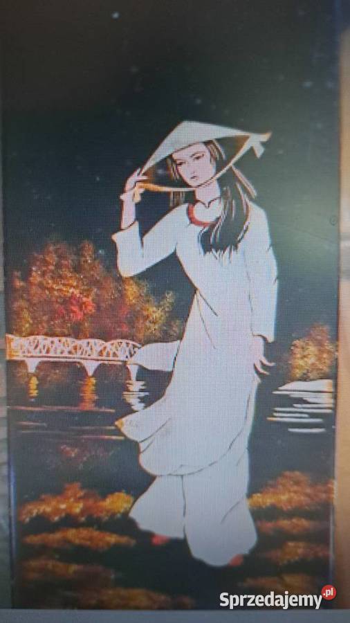 zwój oryginalny chiński jedwab Warszawa