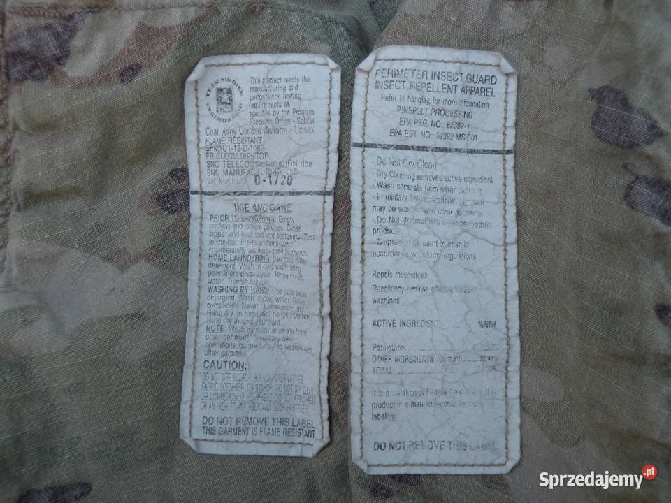 Bluza ACU multicam OCP large long RAYON Wrocław