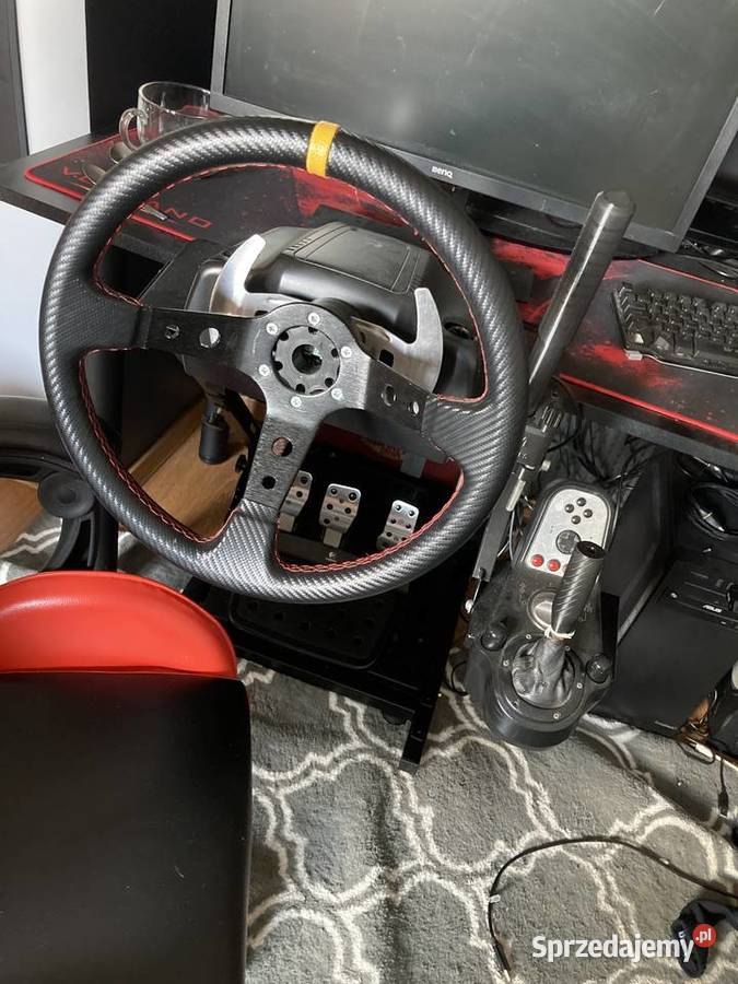 Logitech g25 shifter pedalbox ręczny tuning łódzkie Zgierz