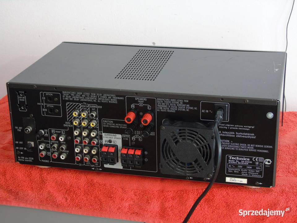 Amplituner Technics SADX930 sprawny DOSTAWA