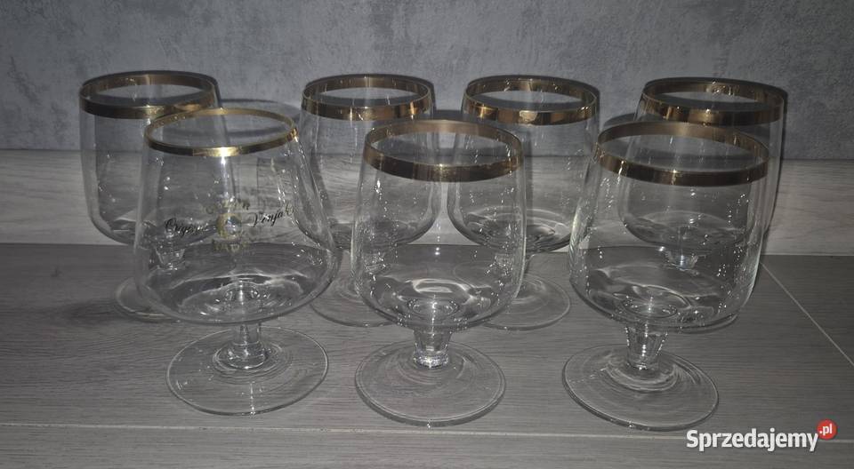 Kieliszki szklanki pucharki PRL Vintage 18 sztuk Kieliszki i pucharki Łódź
