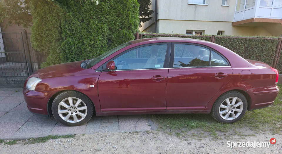 T25 sedan 20 D4D 116 2004 realny przebieg Avensis kujawsko-pomorskie Bydgoszcz