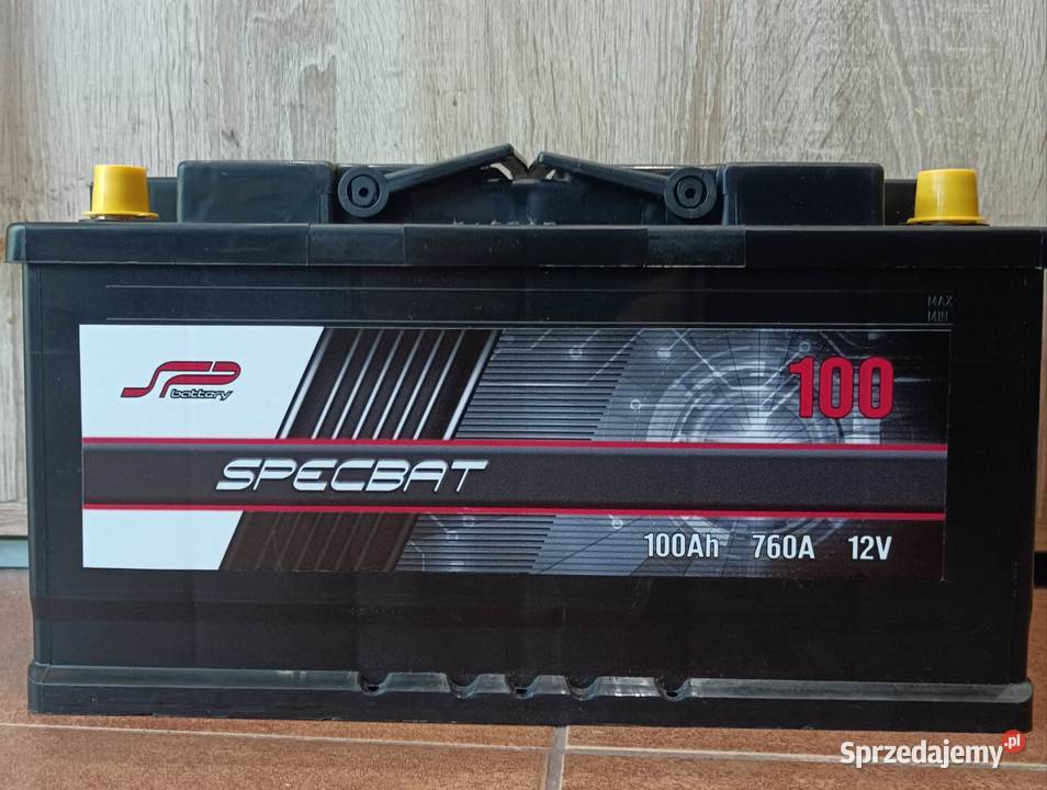 535x239x597 Akumulator SPECBAT 100Ah 760A EN Poznań