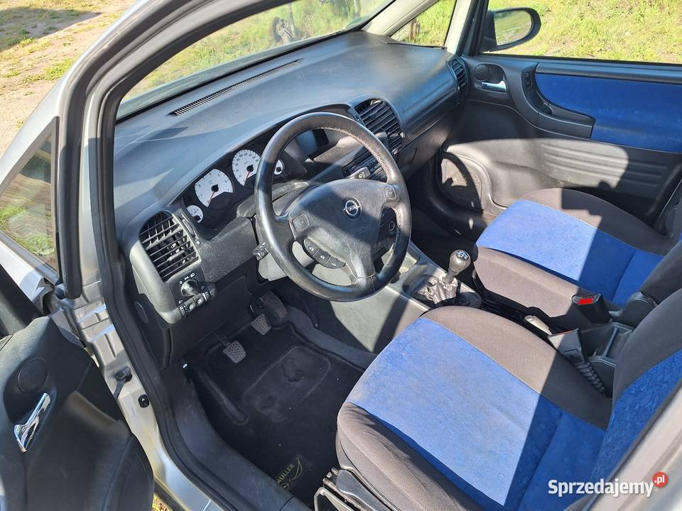 Opel Zafira A 18 16v 116 klima 7 osobowa srebrny Choceń sprzedam