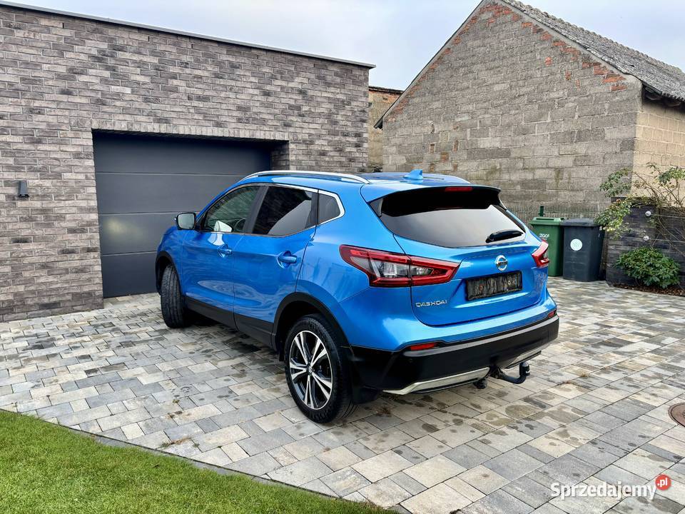 Nissan Qashqai 12 115hp błękitny bezwypadkowy 1200cm3 Słupca