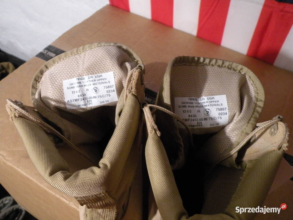 Buty combat McRae desert 135R safety toe Kolekcje Wrocław sprzedam
