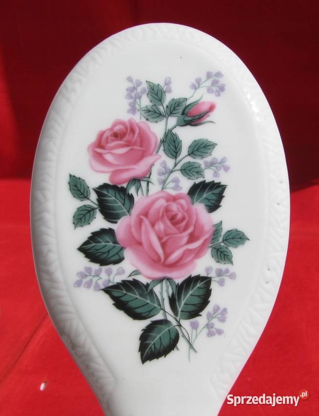 Miśnieńskie róże Porcelanowy zestaw na toaletkę Porcelana i szkło Koszalin